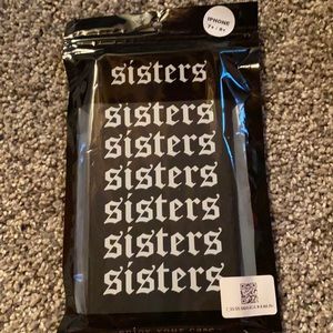 Black Sisters repeated IPhone 7+/8+ phone case
